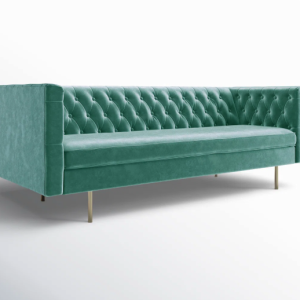 Velvet Sofa (Emerald)